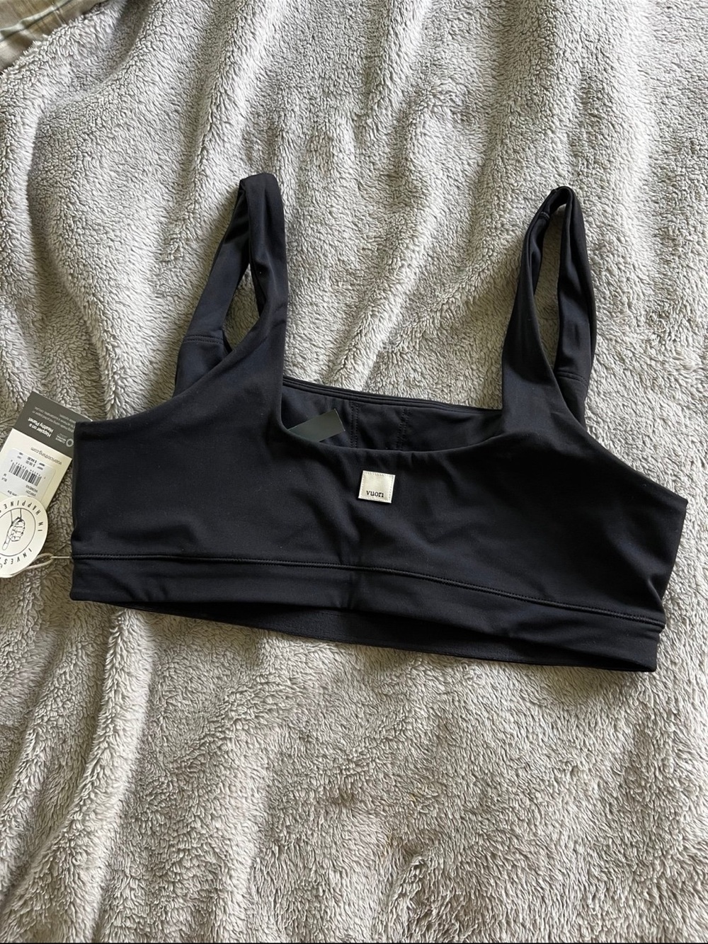 NEW! Vuori Women’s Black All The Form Sports Bra Medium
